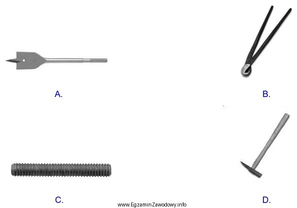 Którego z przedstawionych na rysunkach narzędzi należy 