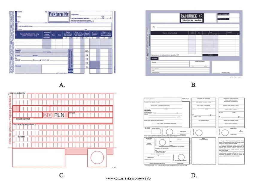 Który z przedstawionych dokumentów należy sporządzić, 