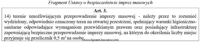 Krakowskie Błonie to park miejski o powierzchni 48 ha. Oblicz, 