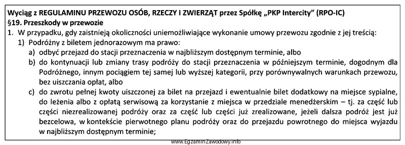 W razie przerwy w ruchu lub utraty połączenia 