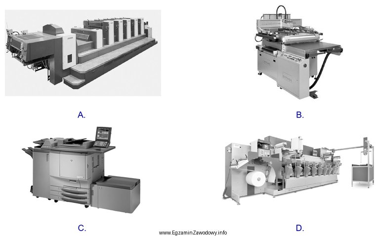 Którą maszynę należy zastosować do wydrukowania 15 egzemplarzy okł