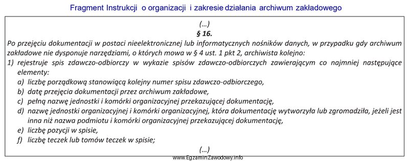 Którego rozdziału Instrukcji o organizacji i zakresie dział