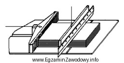 Rysunek przedstawia schemat mechanizmu