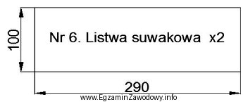 Który rodzaj rysunku wzornika przedstawiono na rysunku?