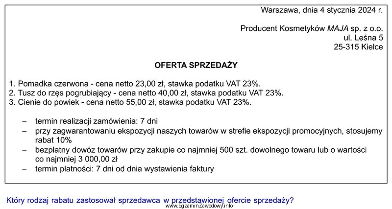 Pytanie Nr 118496 ️ Kwalifikacje W Zawodzie 3533