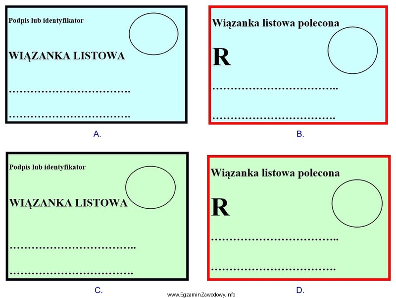 Która kartka adresowa zostanie dołączona do wią