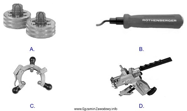 Które narzędzie należy zastosować do gratowania rur 