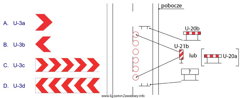 Który ze znaków należy ustawić w miejscu 