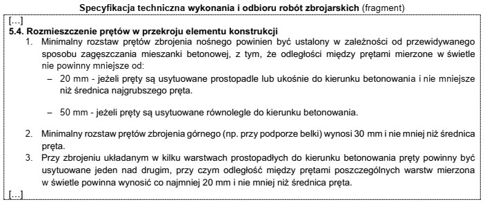 Zbrojenie nośne belki żelbetowej składa się z 