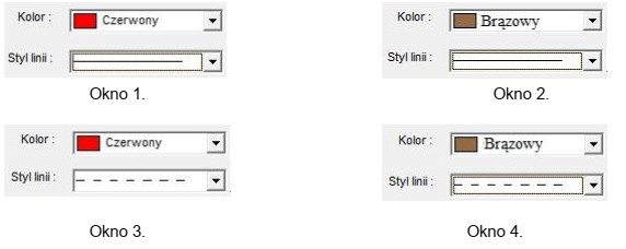 W którym oknie dialogowym programu do graficznego tworzenia map 