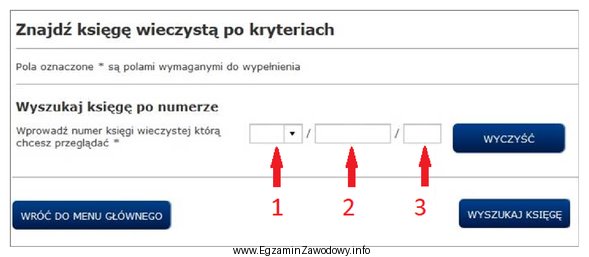 Co należy wpisać w przeglądarce ksiąg wieczystych 