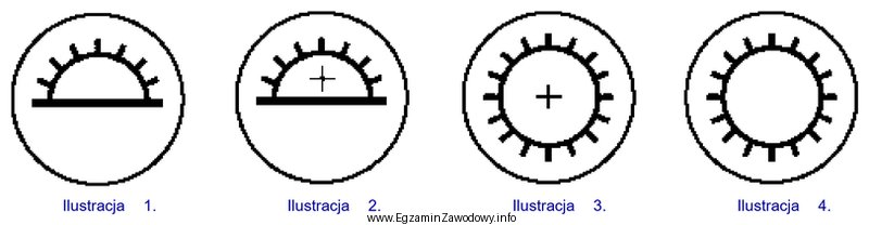 Na której ilustracji przedstawiono oznaczenie graficzne tapety o dostatecznej 