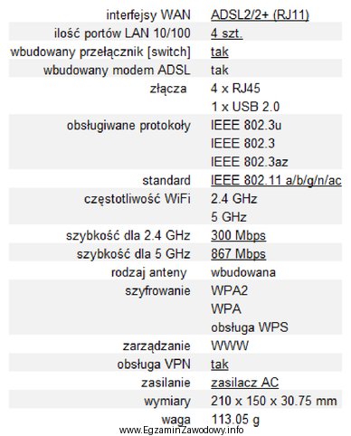 Na podstawie przedstawionego fragmentu instrukcji można stwierdzić, że 