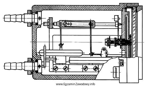 Na rysunku przedstawiono schemat konstrukcyjny