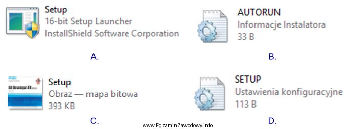 Który plik należy wykorzystać do zainstalowania programu do 