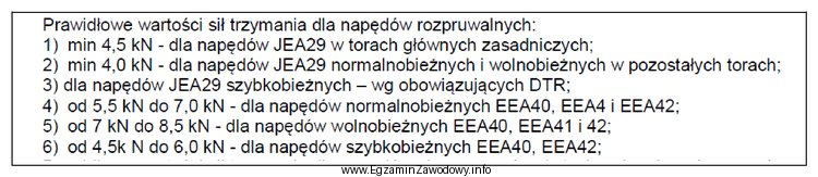 Na podstawie zamieszczonego fragmentu instrukcji Ie-12 prawidłowa siła 