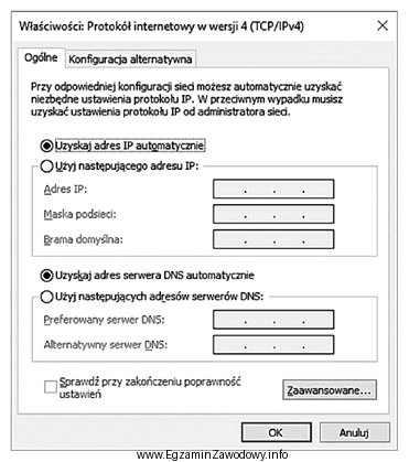 Aby karta sieciowa automatycznie uzyskiwała adres IP, ruter musi 