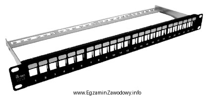 Rysunek przedstawia panel krosowy modularny