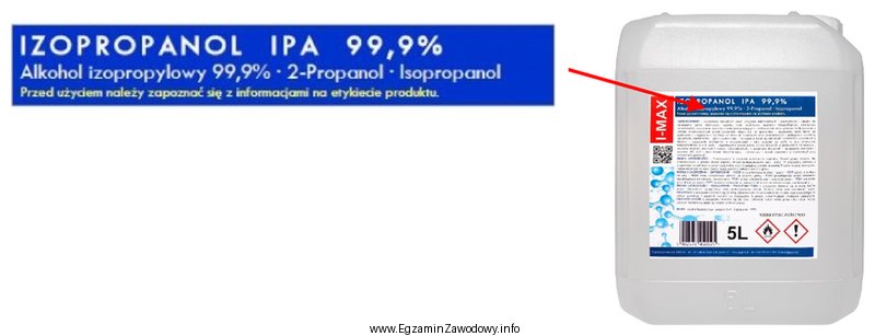 Przedstawiony na rysunku preparat służy do