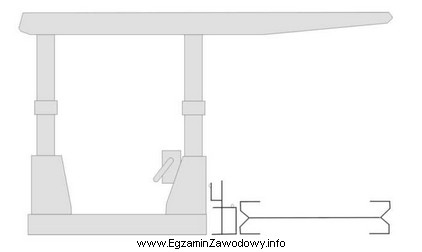 Którą sekcję obudowy zmechanizowanej przedstawiono na rysunku?