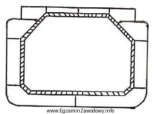 Zbiornik, którego oznaczenie przedstawiono na rysunku montowany na statku 
