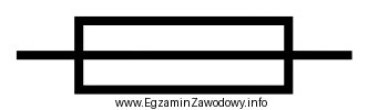 W rysunku technicznym przedstawiony symbol graficzny oznacza