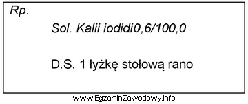 Oblicz ilość wody, której należy użyć 