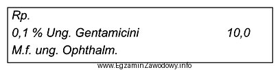 Które opakowanie należy zastosować do leku sporządzonego 