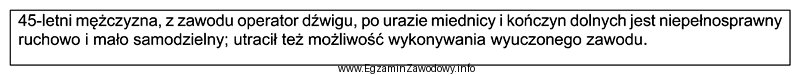 Którego rodzaju wsparcia w pierwszej kolejności należy 