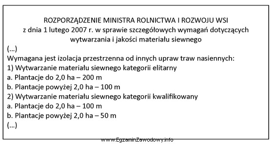 Na podstawie informacji zawartej w rozporządzeniu wskaż, jaka jest 