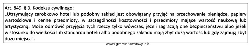 Na podstawie zamieszczonego fragmentu Kodeksu cywilnego, określ na któ