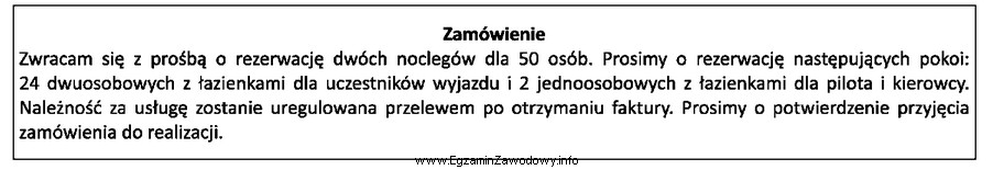 Pracownik biura podróży przygotowując zamówienie na 