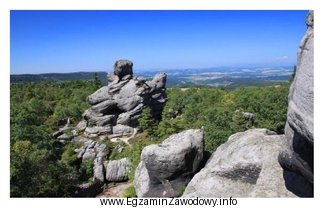 W którym regionie Polski znajduje się przedstawiony na rysunku 