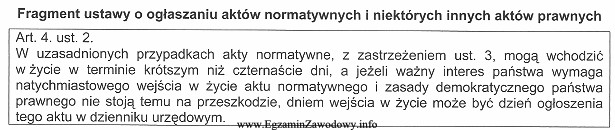 Z zamieszczonego przepisu wynika, że