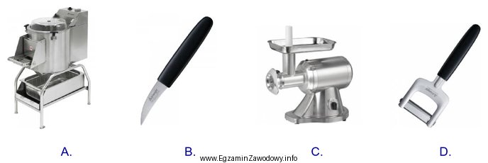 Do mechanicznego obrania 70 kg ziemniaków pomocnik kucharza powinien uż