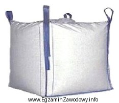 W opakowaniu typu <i>big bag</i>, przedstawionym na rysunku, 