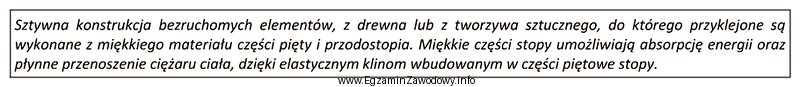 Który typ stopy protezowej opisano w ramce?